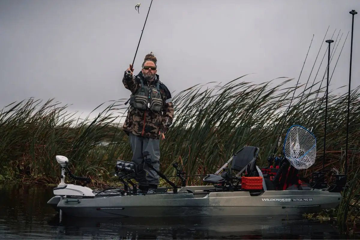 Kayak Fishing in the Wind