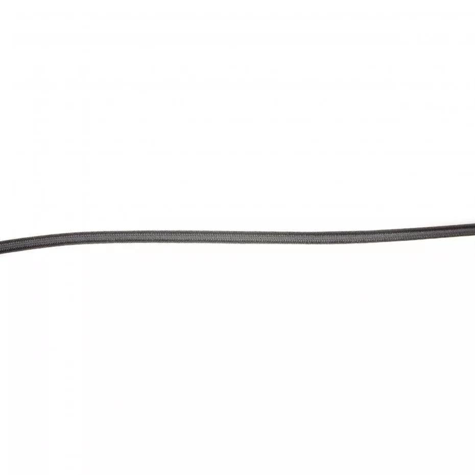 Cordon élastique - Noir - 1/4 po. X 20 pieds.