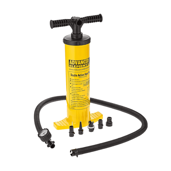 Double-Action Hand Pump with Pressure Gauge