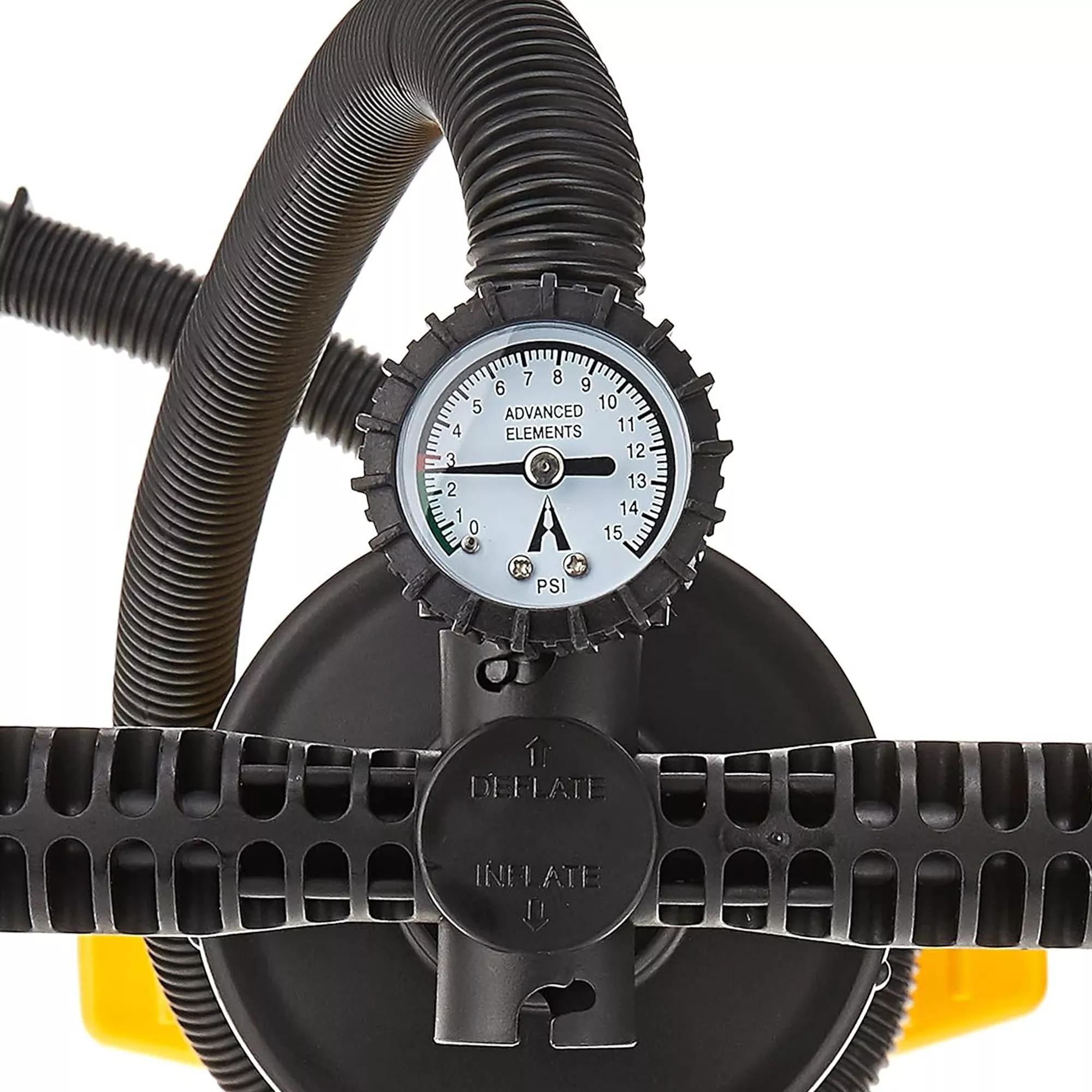 Double-Action Hand Pump with Pressure Gauge