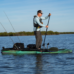 Kayak à pédales de pêche Catch Kicker 110 HDII