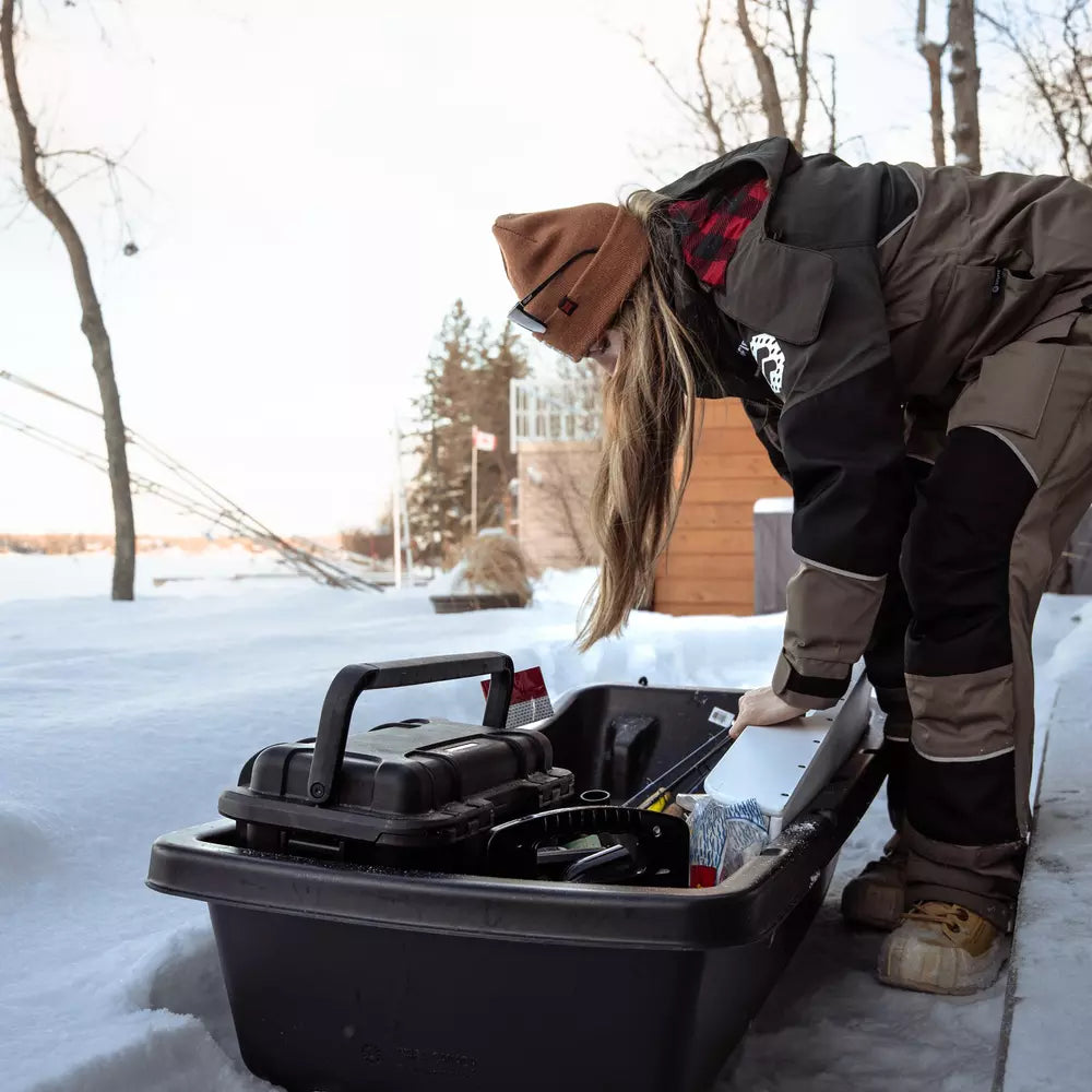 Luge utilitaire Trek 60 avec patins