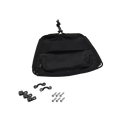 Sac avant Ripstop noir avec cordage élastique noir
