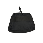 Sac avant Ripstop noir avec cordage élastique noir
