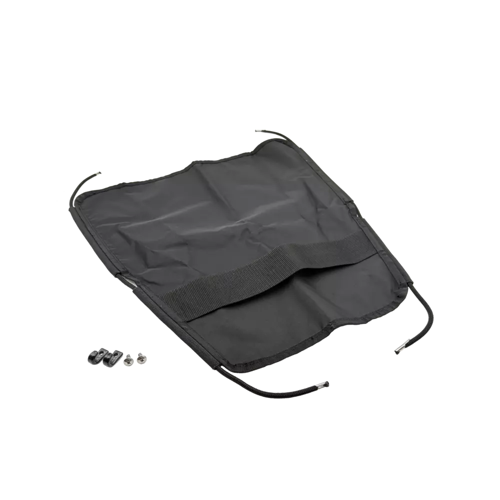Couvre rangement arrière «ripstop» avec cordage élastique noir pour MG10