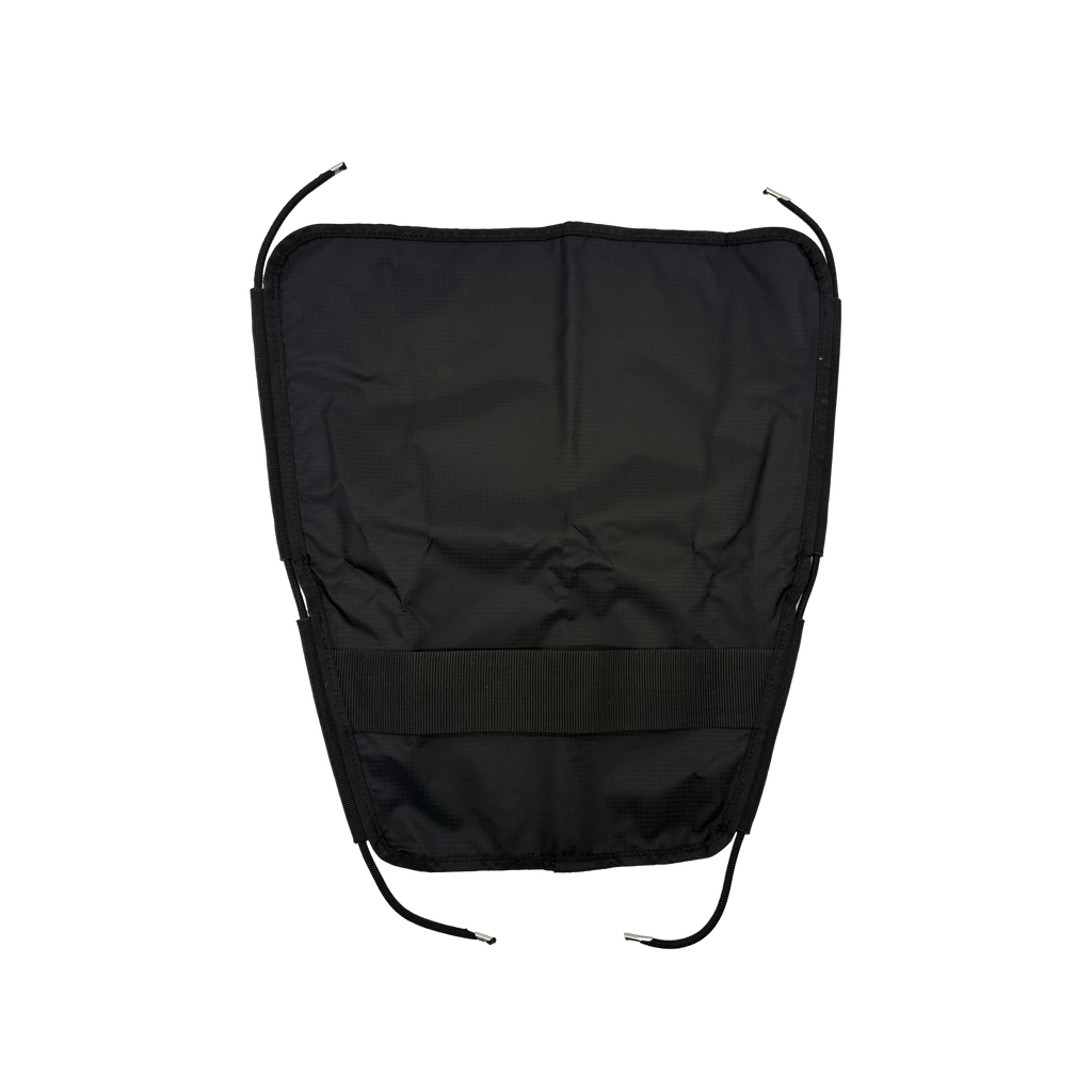 Couvre rangement arrière «ripstop» avec cordage élastique noir pour MG10