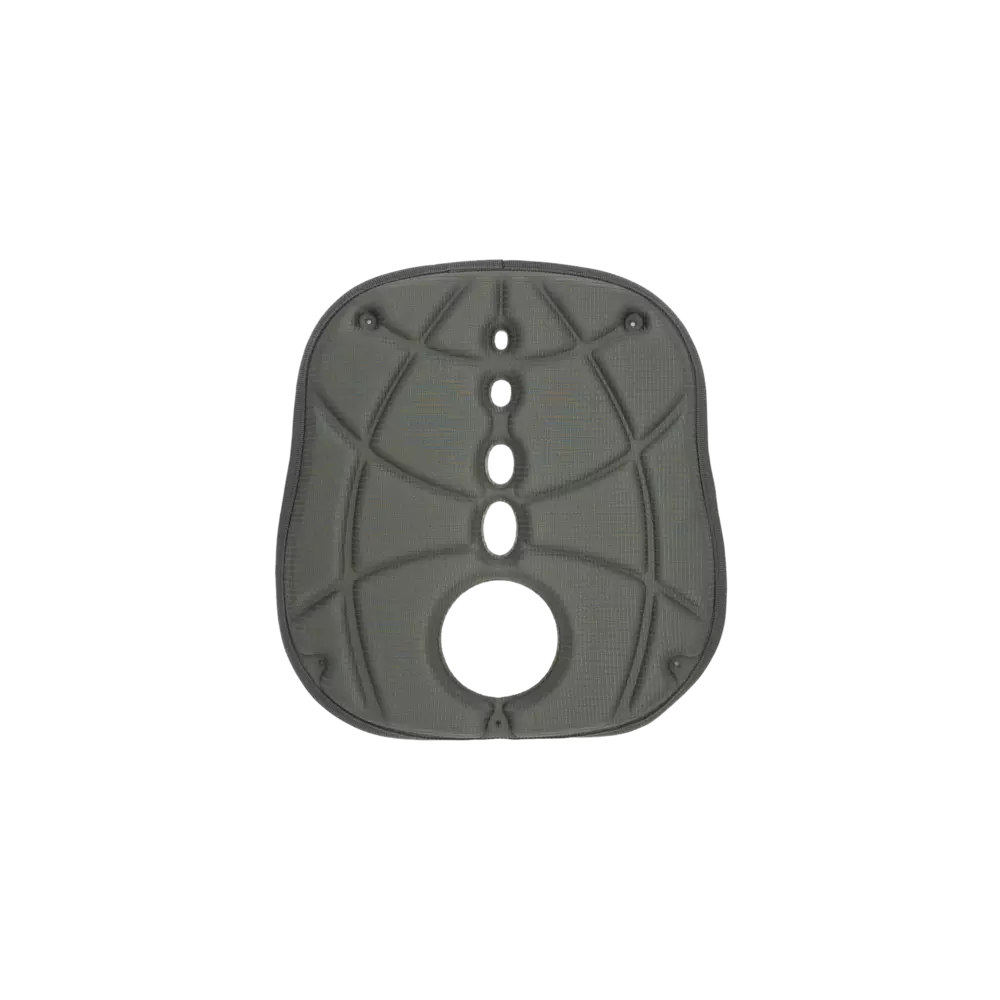 Coussin de siège Zone avec découpe pour porte-gobelet - Gris