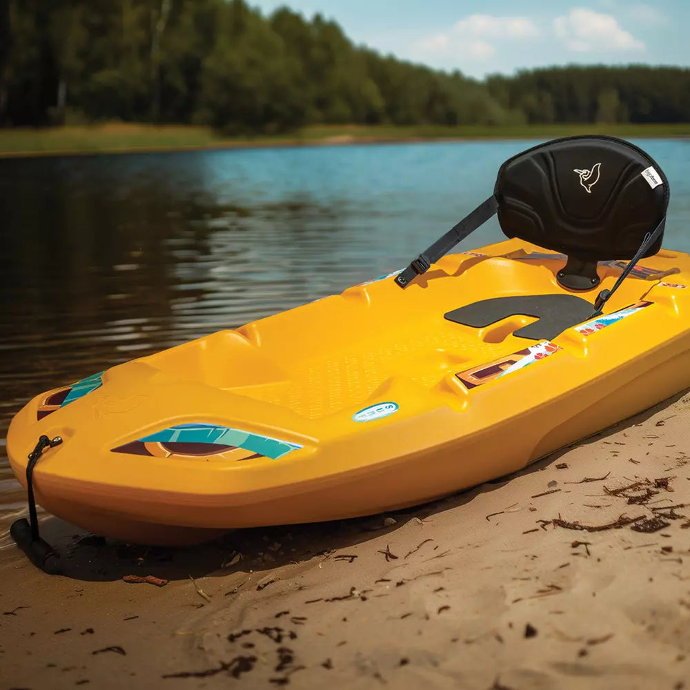 Kayak pour enfants SOLO EVO DLX avec pagaie et autocollant