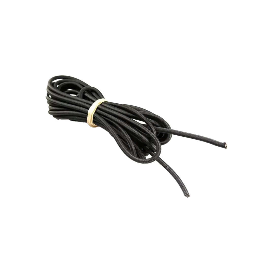 Cordon élastique - 1/4 po x 20 pi - Anthracite