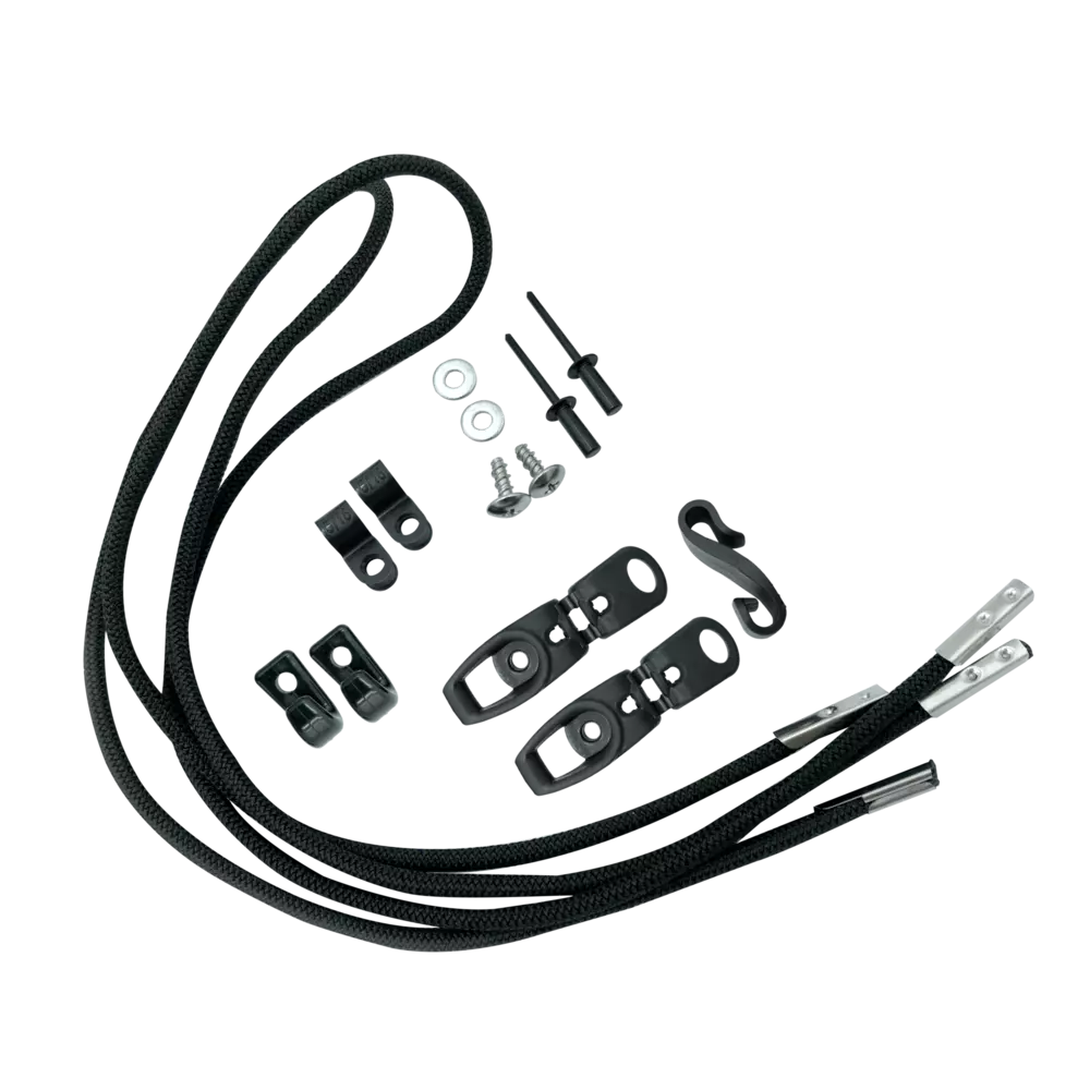 Cordons anti-choc pour couvercle de compartiment