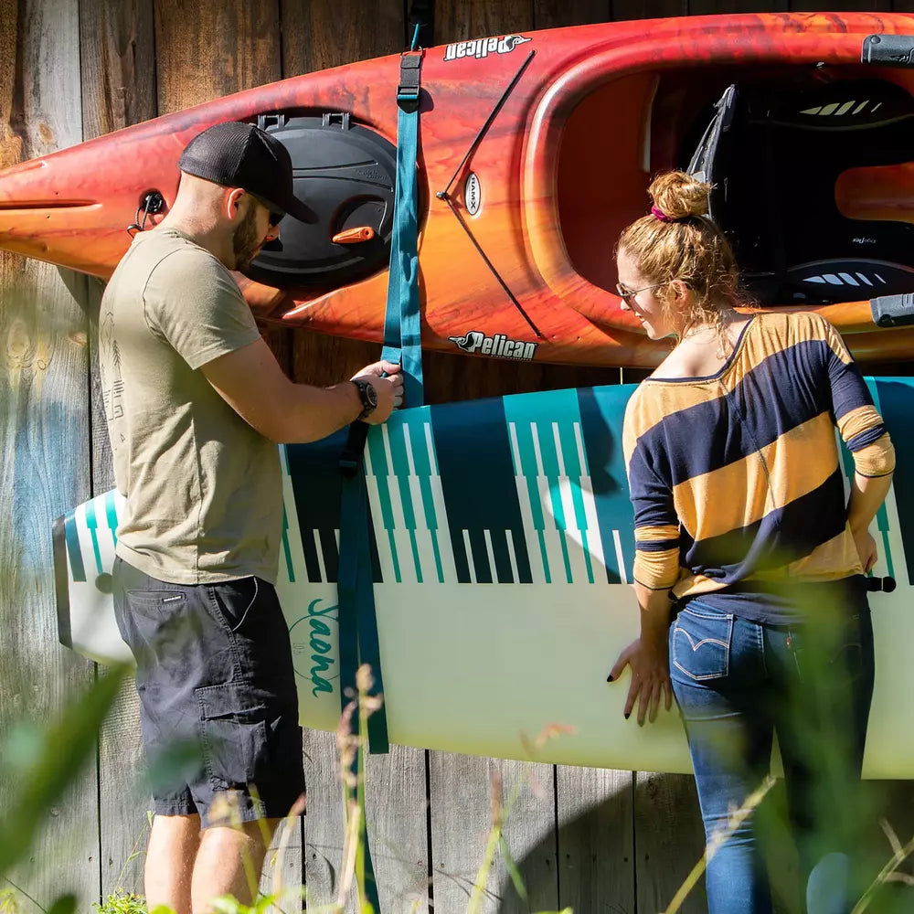 Sangles de rangement pour kayak et SUP