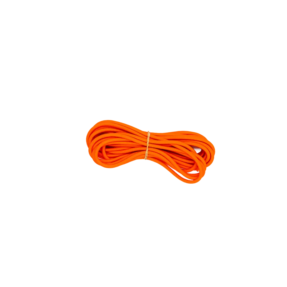 Élastique,Orange - 1/4" x 20'