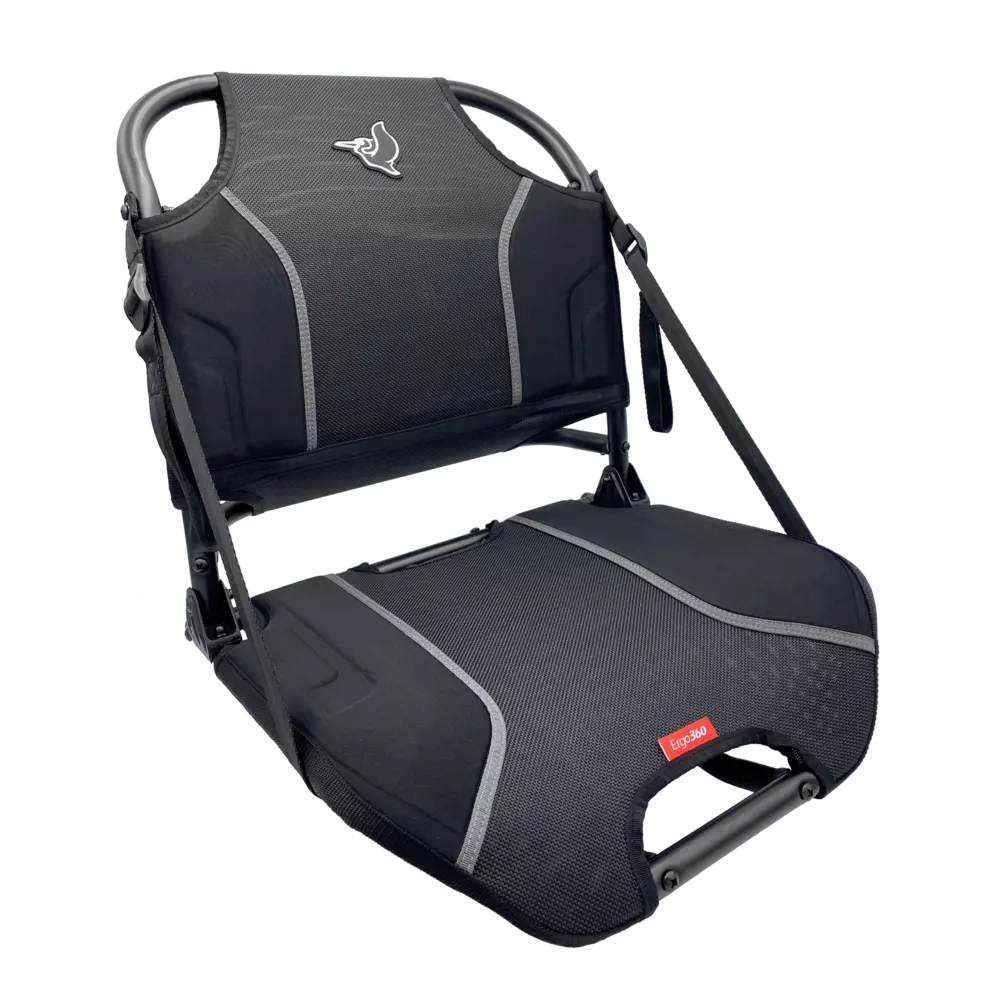 Siège Pliant Avec Coussin Ergo360 - Noir
