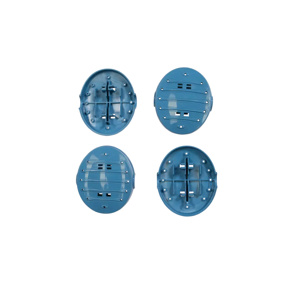 Pédales de pédalo bleu azur - Paquet de 2