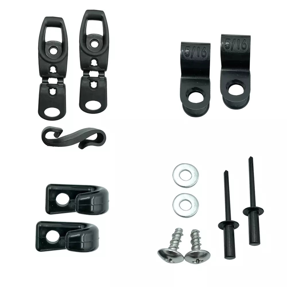 Cordons anti-choc pour couvercle de compartiment