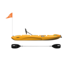 Kayak pour enfants SOLO EVO DLX avec pagaie et autocollant