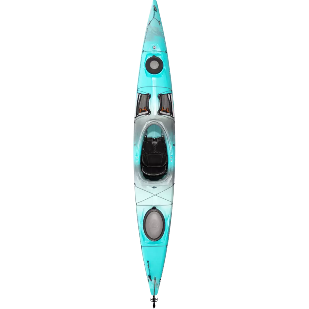 Kayak de randonnée Tsunami 145 jours avec gouvernail