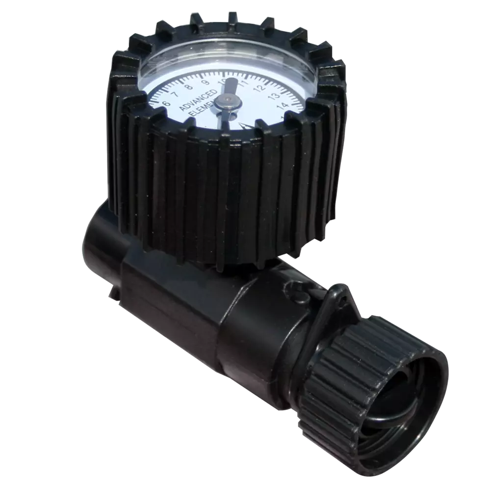 Inline Valve Adaptor with Gauge