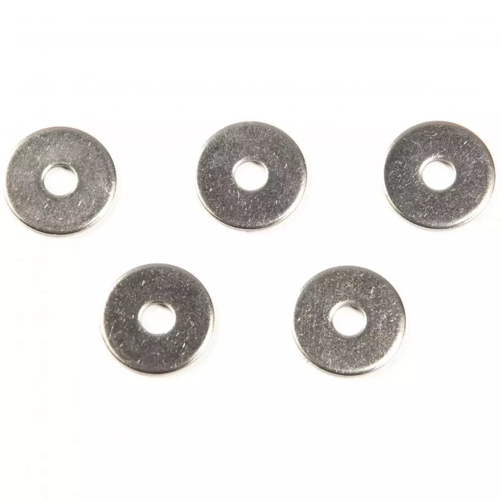 Rondelles plates en acier inoxydable – 11/16 po. - Paquet de 5