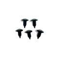 Rivets poussoirs en plastique, 7/8 po, paquet de 5