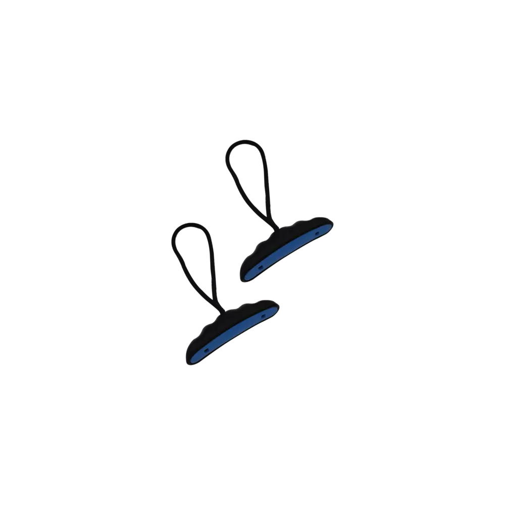 Poignées ergonomiques en T pour transporter le kayak.