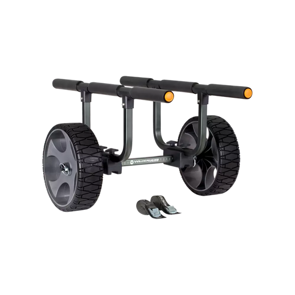 Chariot de kayak robuste avec roues non plates de 12 po
