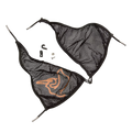 Couverture de pont en maille orange vif