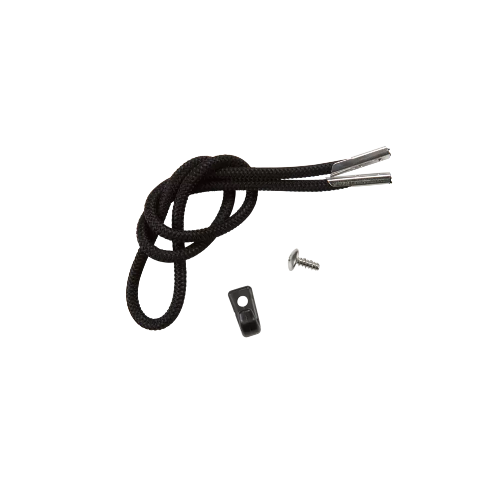 Attache à pagaie noire de 25 po (64 cm)