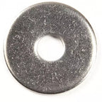 Rondelles plates en acier inoxydable – 11/16 po. - Paquet de 5