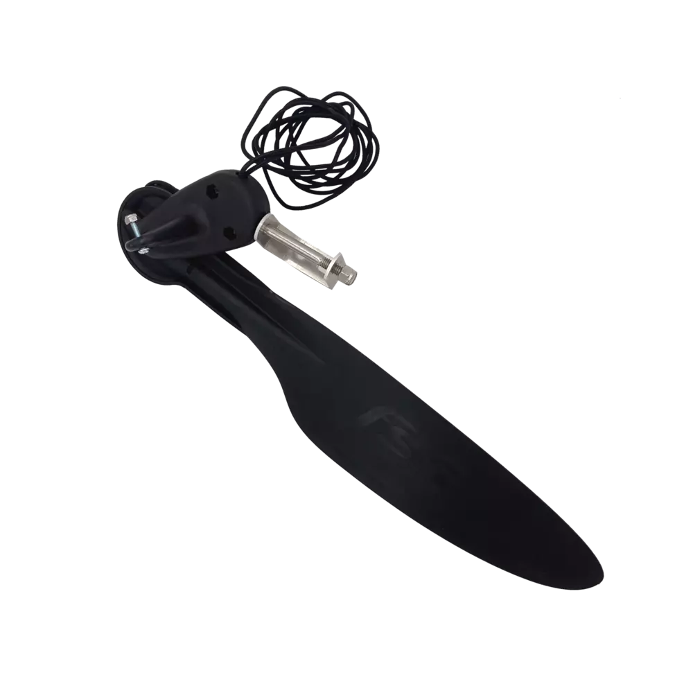 Axe de gouvernail assemblé
