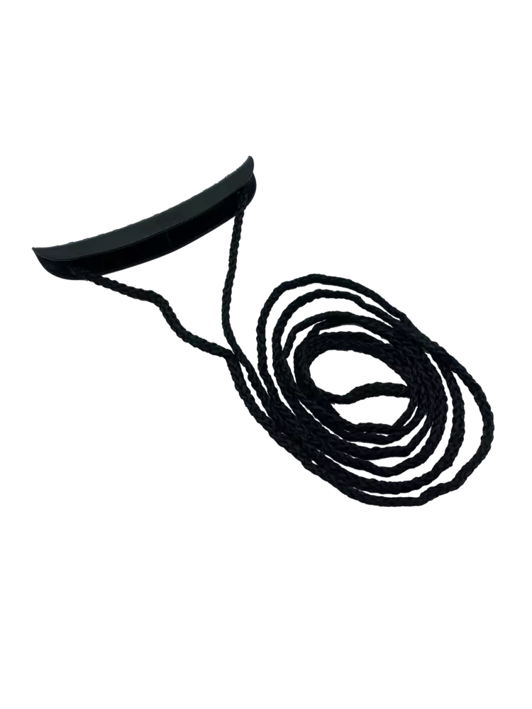 Black Polyester 110" Rope with Handle