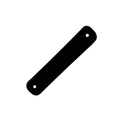 Jeu de velcros pour hanche pour kayaks de randonnée Phase 3 Airpro