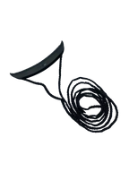 Black Polyester 110" Rope with Handle