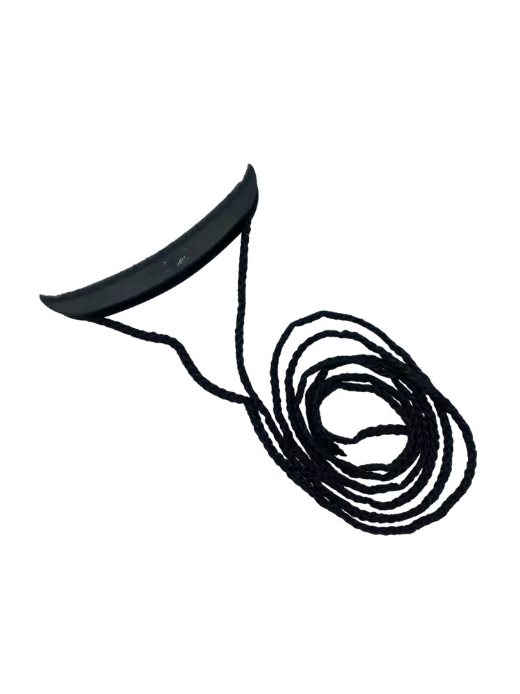 Black Polyester 110" Rope with Handle