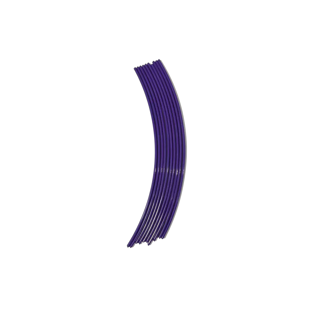 Baguettes à souder, violettes, paquet de 10