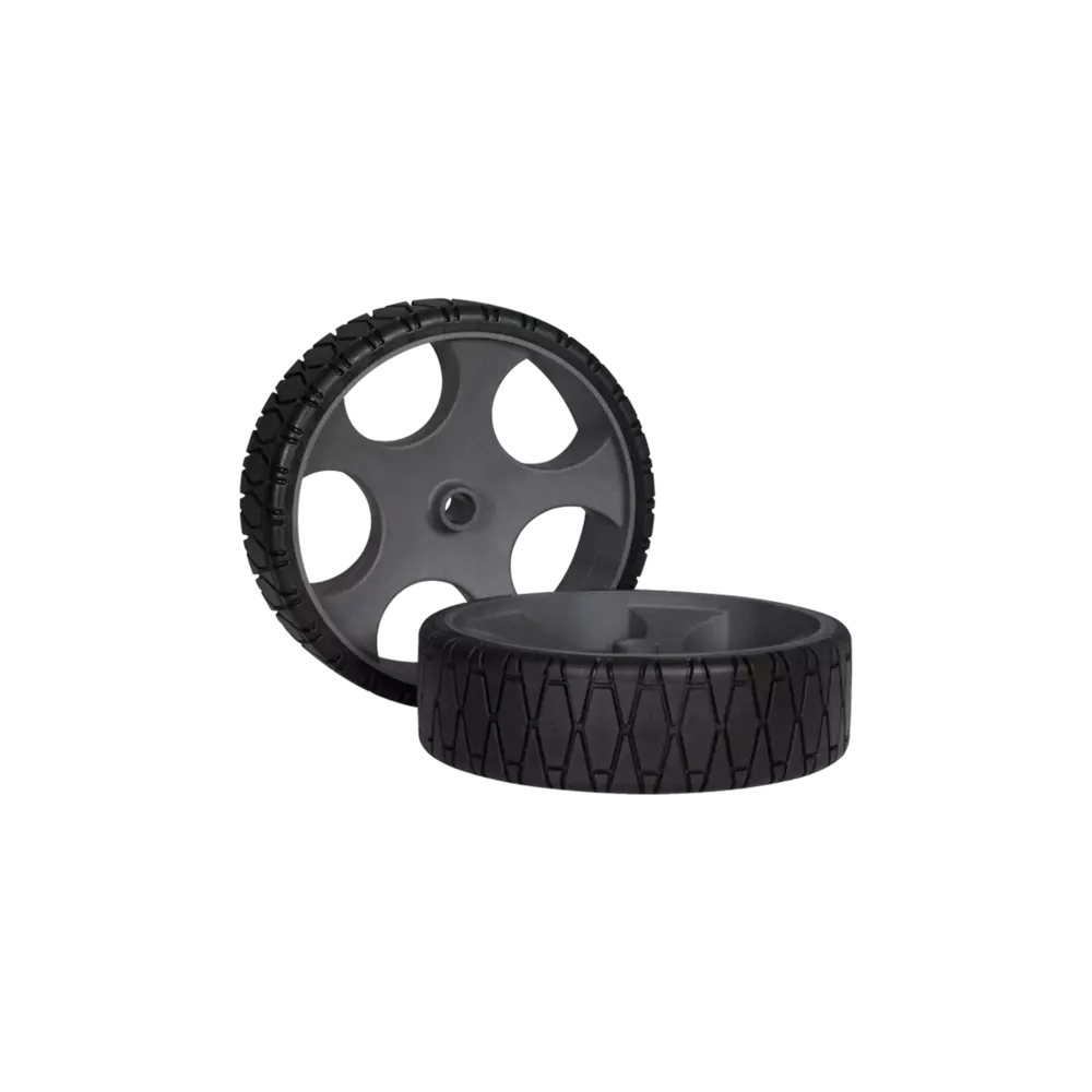 Roues non plates de 12 po (paire)