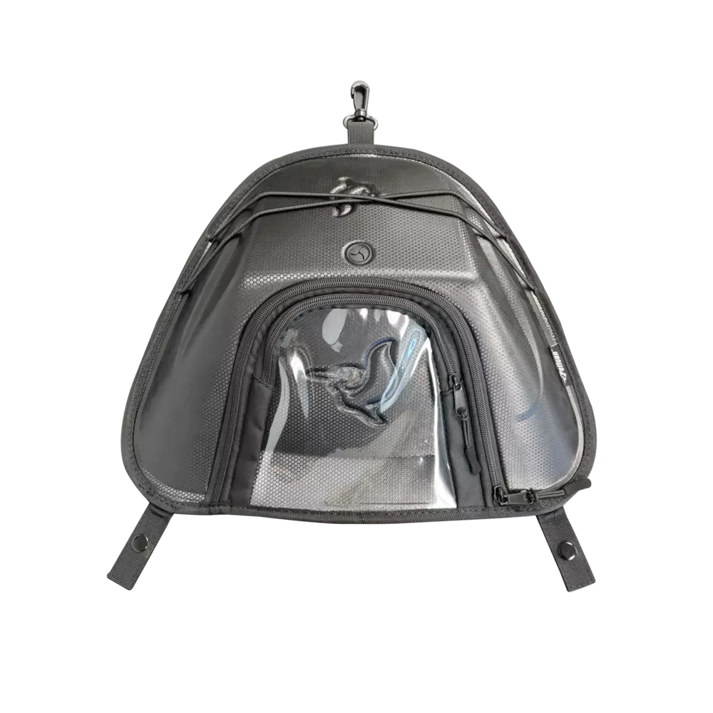 Compartiment de rangement amovible pour tableau de bord - Noir