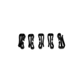 Webbing Retainer Clip - 5 Pack