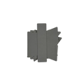 Atak 120 Jeu de patins de traction Standard Gris
