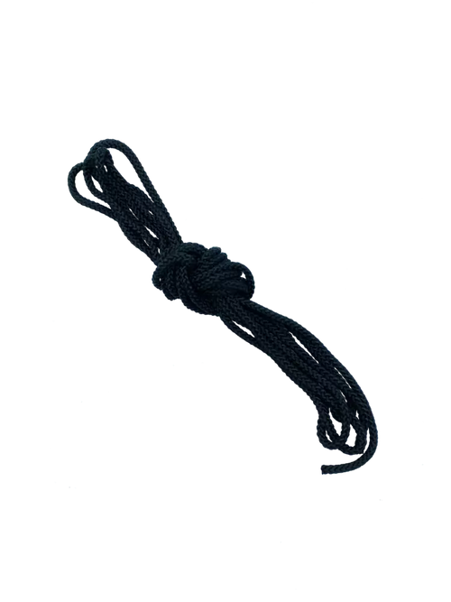 Corde en polypropylène noir 88 po / 223 cm