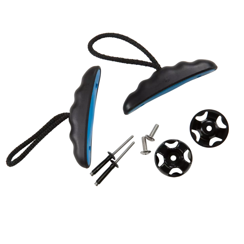 Poignées de transport pour kayak 14" (35,6 cm) bleu électrique