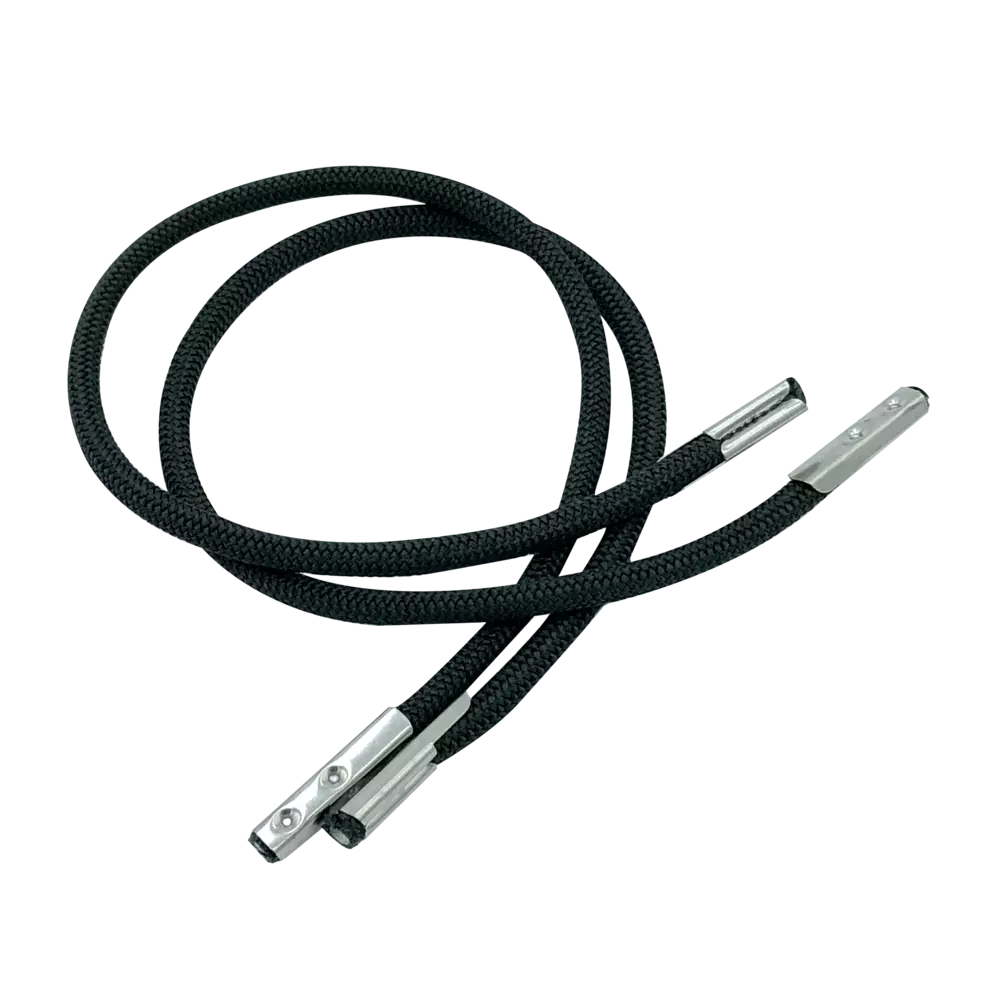 16 en élastique noir