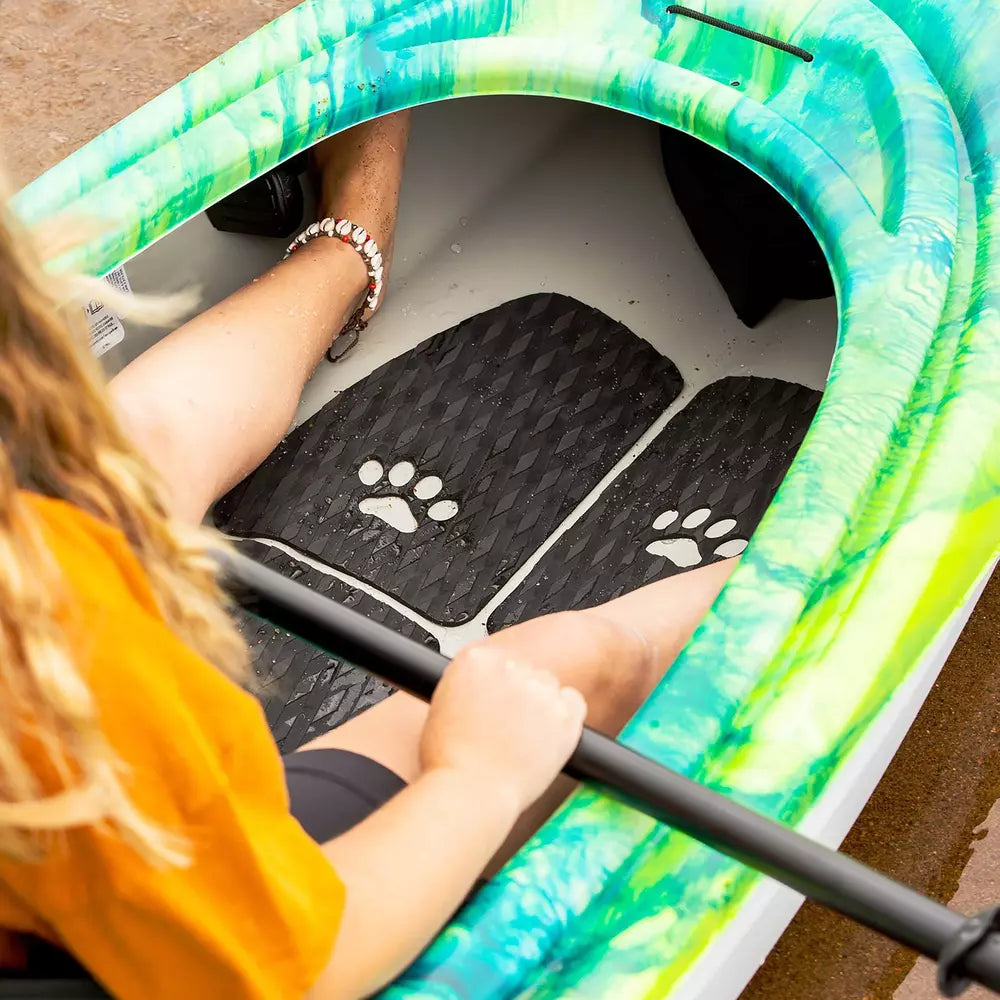 Tapis de traction pour chien pour kayaks