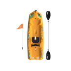 Kayak pour enfants SOLO EVO DLX avec pagaie et autocollant