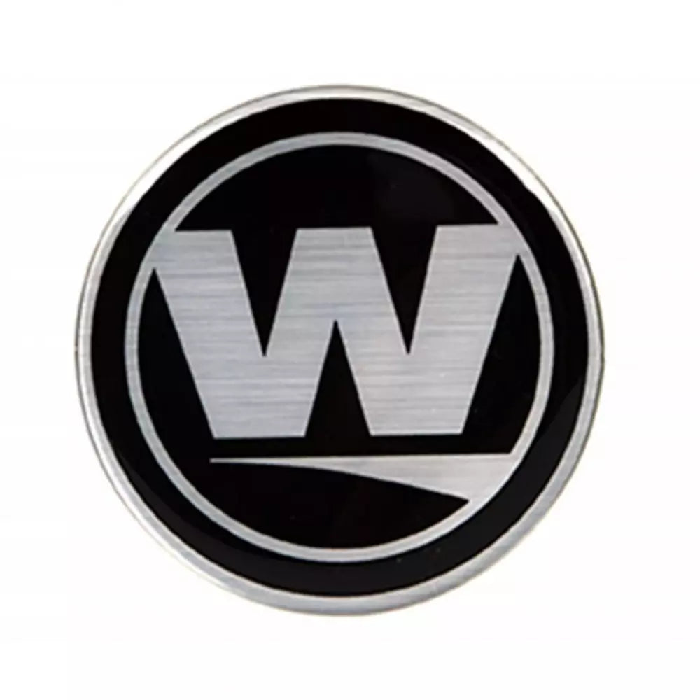 Wilderness Systems Lot de 2 autocollants chromés en forme de dôme