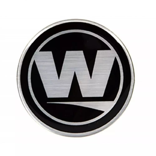 Wilderness Systems Lot de 2 autocollants chromés en forme de dôme