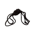 Corde en polypropylène noire de 88 po (223,5 cm)