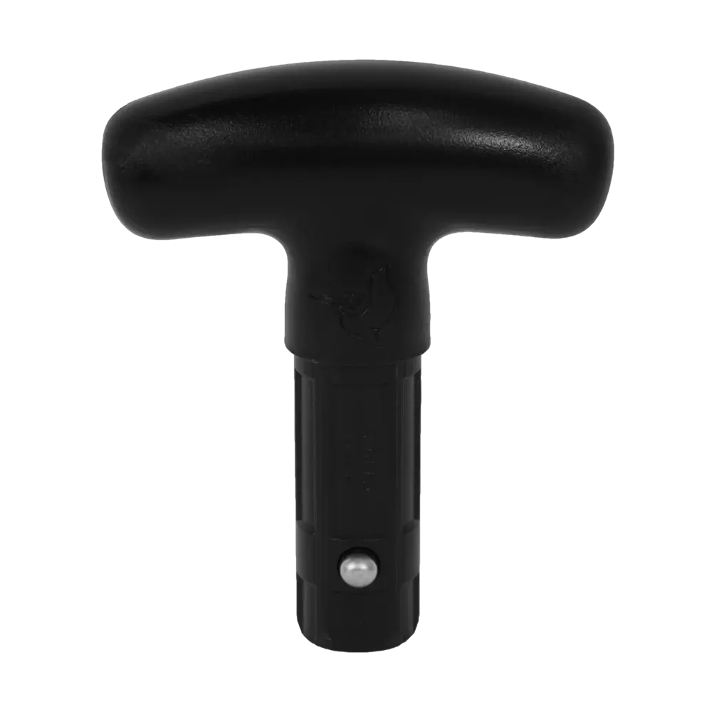 Poignée ergonomique incurvée en T