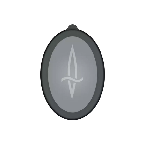 Couvercle de trappe ovale Dagger avec attache