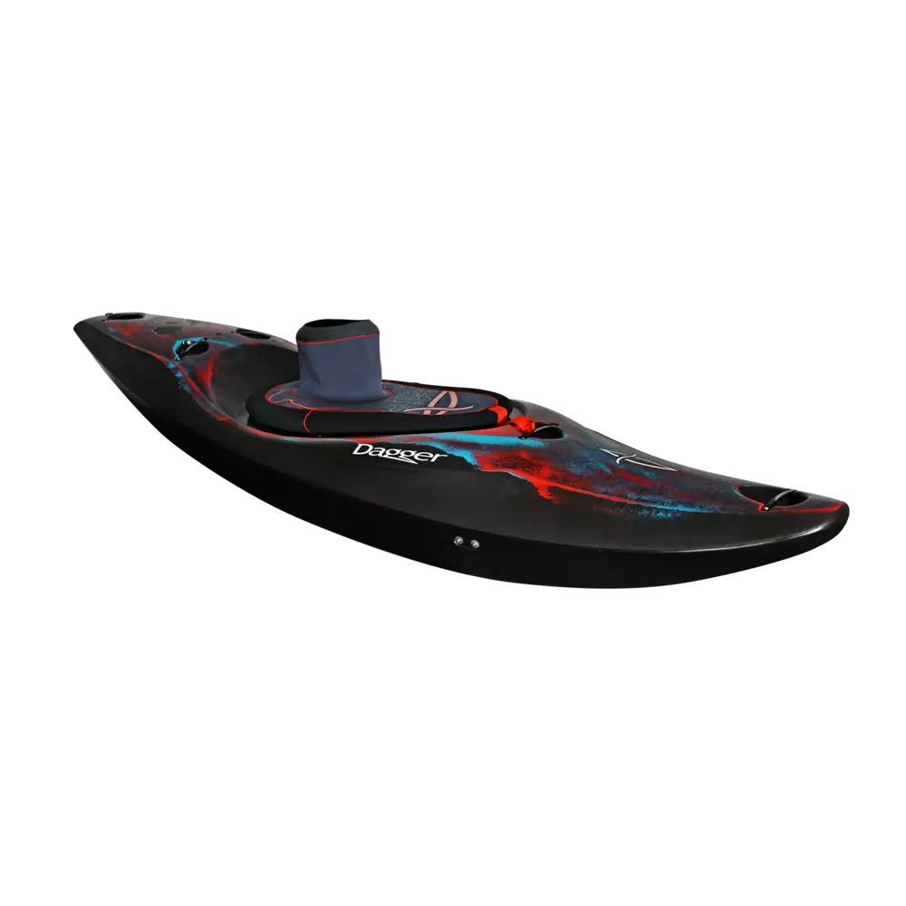 Jupe de pulvérisation en néoprène à inertie pour kayaks d'eau vive